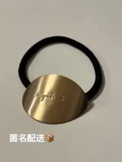 【専用】agnes b. ヘアゴム ゴールド プレートのサムネイル