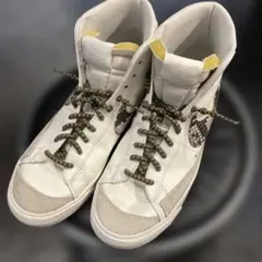 Nike ハイカットスニーカー ホワイト/グレー JP/24.5cm