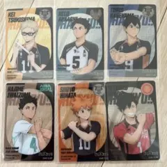 ハイキュー ショウワノート クリアカード 会場限定　　6枚セット