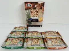 【温泡】贅沢とろりにごり浴 ひのき 4種7錠のサムネイル