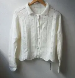 SHEIN 칼라 호두 버튼 키 뜨개질 워터 마크 뜨개질 니트 가디건 긴팔 겨울