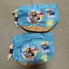 ディズニー　巾着袋　2個セット