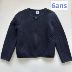 ⭐︎プチバトー　キルティング ジャケット カーディガン 6ans⭐︎