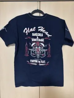 2026年最新】THE FLAT HEAD カラー：ネイビー系 メンズ Tシャツの人気