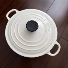 ☆LE CREUSET ココットダムール ホワイト 日本仕様 未使用品 - メルカリ