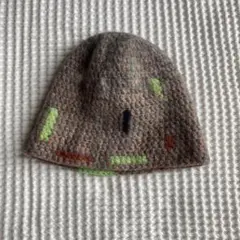 カラフル模様のニット帽・ビーニー