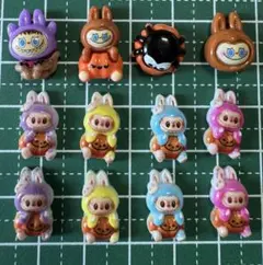 ハロウィン　ラブブ　ネイルパーツ 12個セット