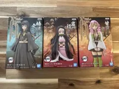 鬼滅の刃 フィギュア 3体セット 時透無一郎 禰豆子 甘露寺蜜璃