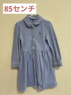 ラルフローレン 襟付きデニムワンピース 85センチ 美品