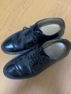 REGAL リーガル ブラック 黒 レザー プレーントゥ　26.5D 日本製