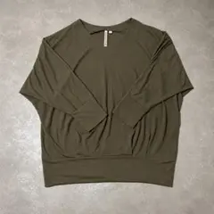 HK WORKS LONDON ゆったり Vネック ドルマントップス LL