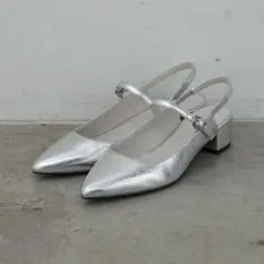 Sサイズ ヒール ミュール CIAOPANIC TYPY シルバー