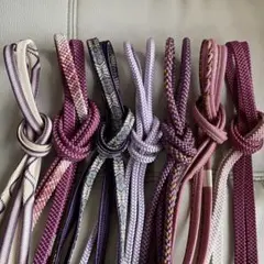 ゆ1929⭐️帯締め❤️まとめ売り❤️7点セット❤️新品あり❤️美品あり⭐️着物⭐️和装小物