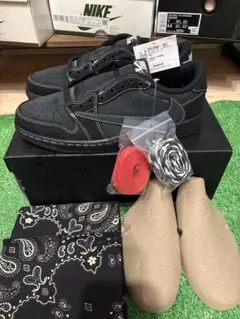 【新品】AJ1 LowTravis Scott Black Phantom