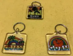 GUAMキーホルダー3点セット