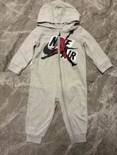 Jordan ベビー カバーオール 74-80cm グレー NIKE