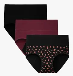 INNERSY サニタリーショーツ3枚 生理用ショーツ インナー レディース