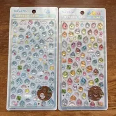 正規品　しずくちゃん　ボンボンドロップシール　mini 2点セット