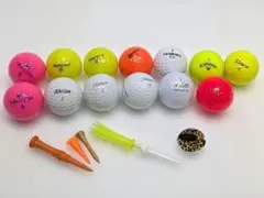 ロストボール ゴルフボールセット 13個 ティー ワンリセットカウンター