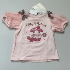 新品未使用 マイメロディ 半袖Tシャツ ピンク 90cmのサムネイル