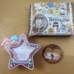 サンリオキャラクターズ 刺繍缶バッジ＆ハッピーセットバッジ