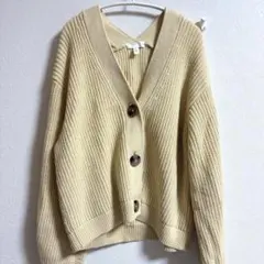 H&M ニットカーディガン