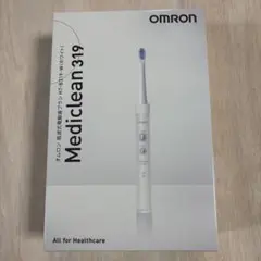 【新品未開封】オムロン 音波式電動歯ブラシ　Mediclean 319 ホワイト