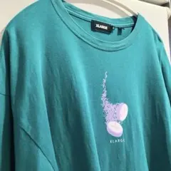 X-LARGE ロングスリーブ TEE PHARMACY 緑XL 長袖ロンT