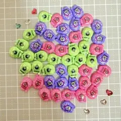 ネイルパーツ　50個　ハート6個おまけ