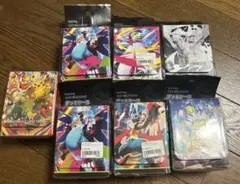 ポケモン デッキケース 7個 新品未開封 リザードン レシラム ビクティニ 等