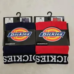 Dickies ボクサーパンツ 赤・紺 Mサイズ 2枚セット