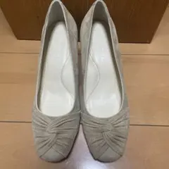 【美品】REGAL ベージュパンプス 23.5cm