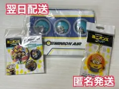 ミニオンズフィーバー　まとめ売り　缶バッジ　アクリルキーホルダー　フラットポーチ