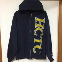 チャンピオン ジップパーカー L ネイビー HCTC