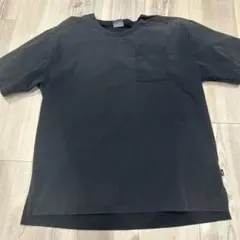 PUMA 黒 Tシャツ M ダークグレー　ポケット付き　肩チャック付き　半袖