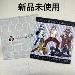 新品未使用　ハンドタオル　ドズル社　タオル　キャラクター　ゲストタオル　2枚