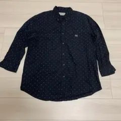値下げ　古着　　ラルフローレン　水玉柄　ボタンダウン　シャツ