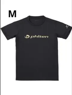 phiten ブラック Tシャツ M