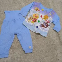 アンパンマン ベビーパジャマ 水色 95cm