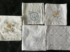 スワトワ 刺繍ヴィンテージハンカチセット
