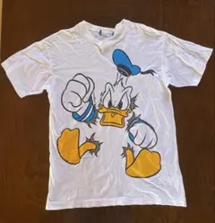 古着 Disney ドナルドダック Tシャツ シングルステッチ