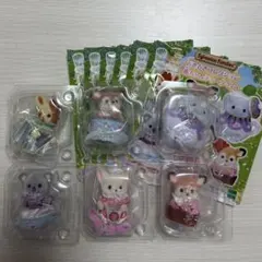 シルバニア　どきどきコレクション 　赤ちゃんティータイム　コンプリート