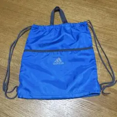 adidas アディダス ナップサック ブルー