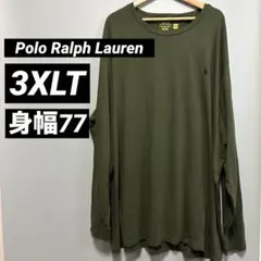 [ゆるだぼ]ラルフローレン ロンT 3XLT ワンポイント 即日発送 A-019