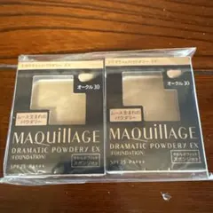MAQuillAGE DRAMATIC POWDERY EX オークル30 2個