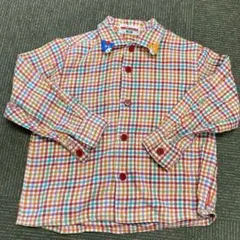 ミキハウスチェックシャツ 100㎝