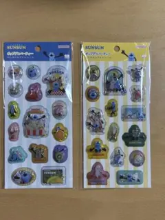 スンスン ポップデコパーティー わたあめカプセルシール 2枚セット