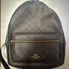 COACH シグネチャー バックパック ブラウン ブラックのサムネイル