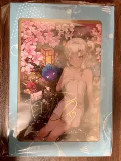 b*r様 百鬼あやめ 2023誕生日記念 箔押しポストカード