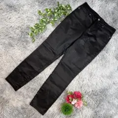 ✨BANANA REPUBLIC✨サイズ28(M)ブラックスキニーパンツ デニム